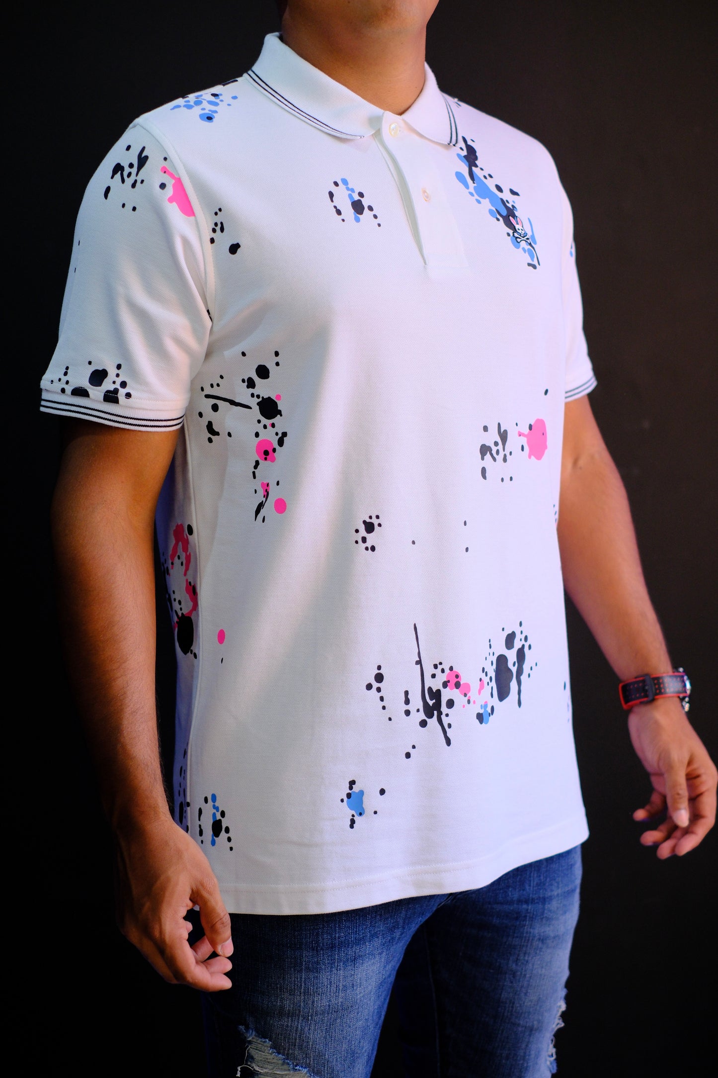 Polo PSY blanca