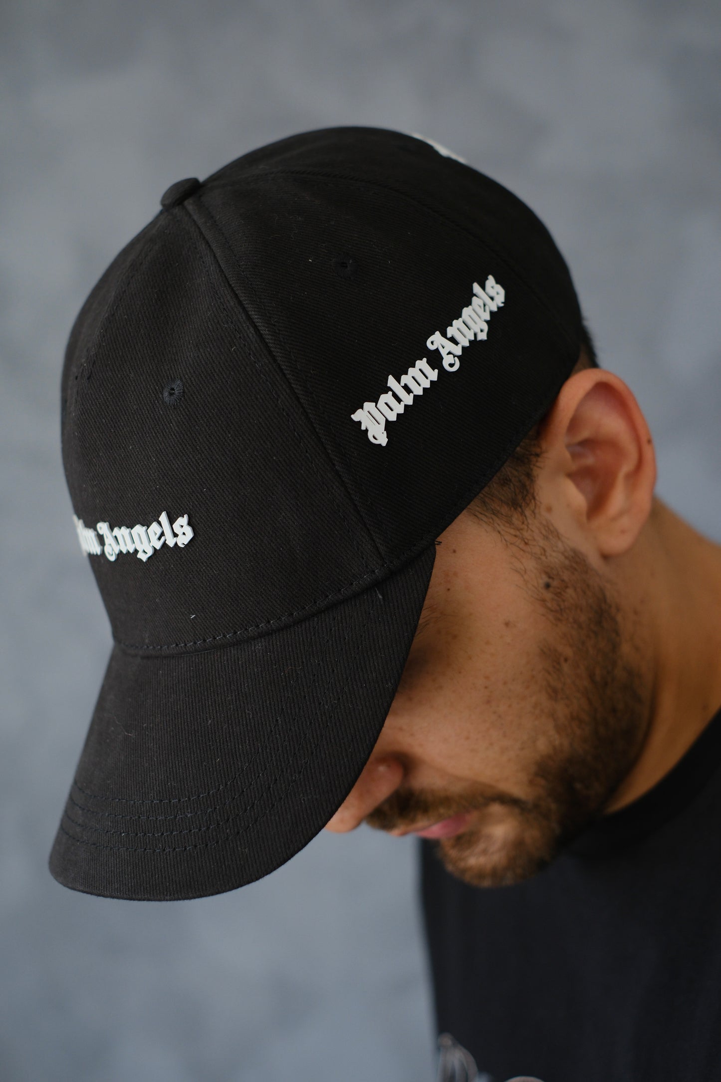 Gorra PAL Negra Letras Blancas