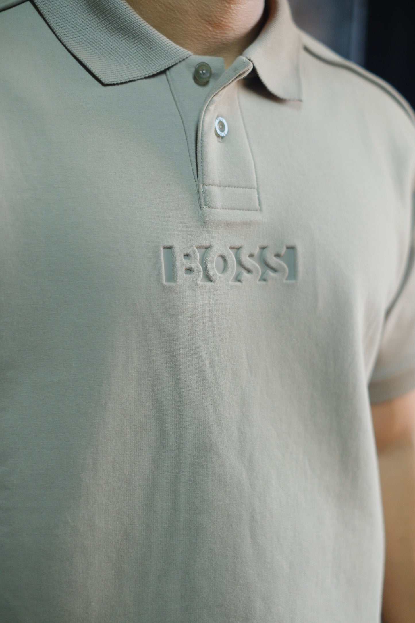 Polo HUG beige