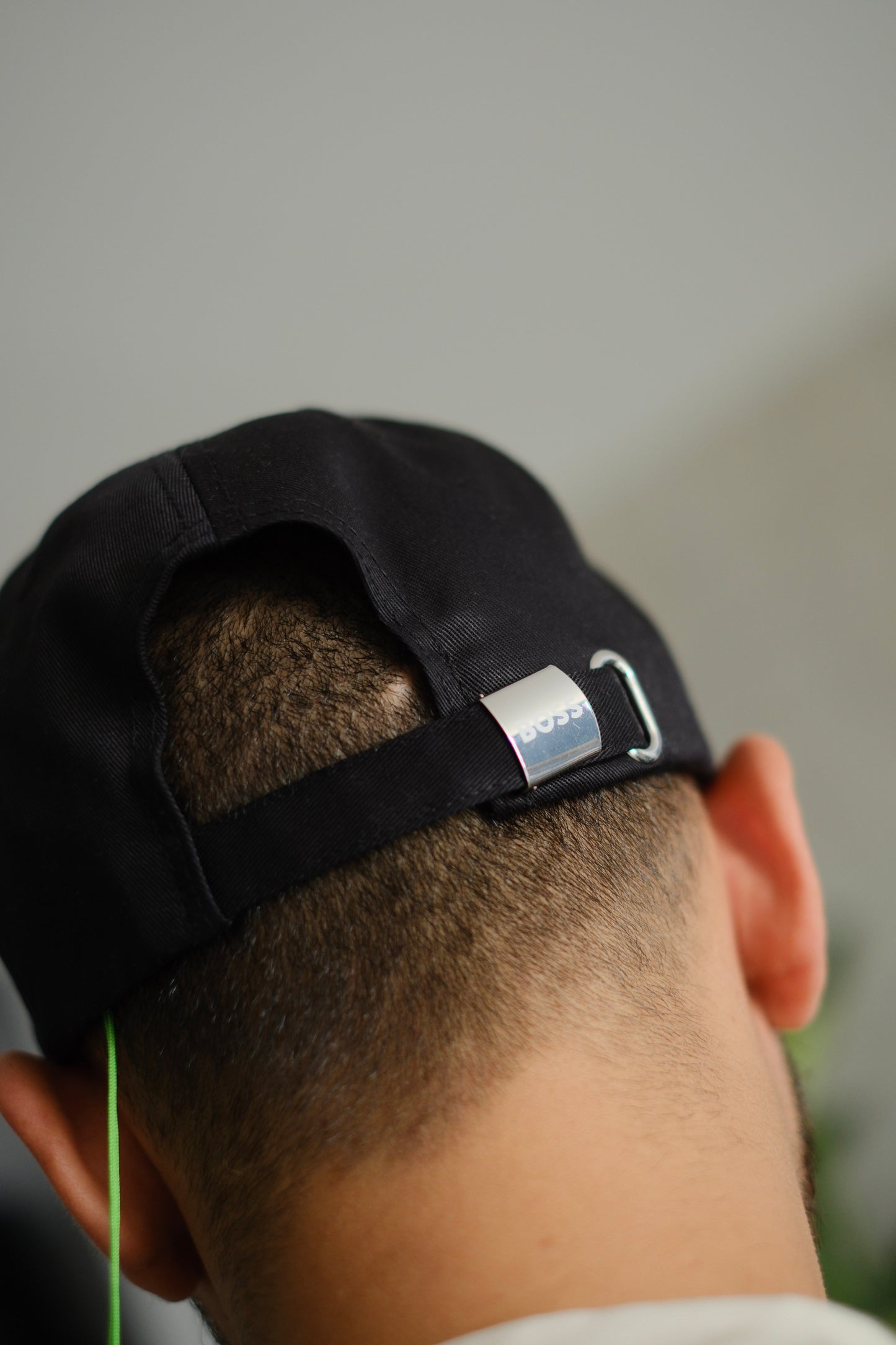 Gorra HUG Negra Logo Cafe
