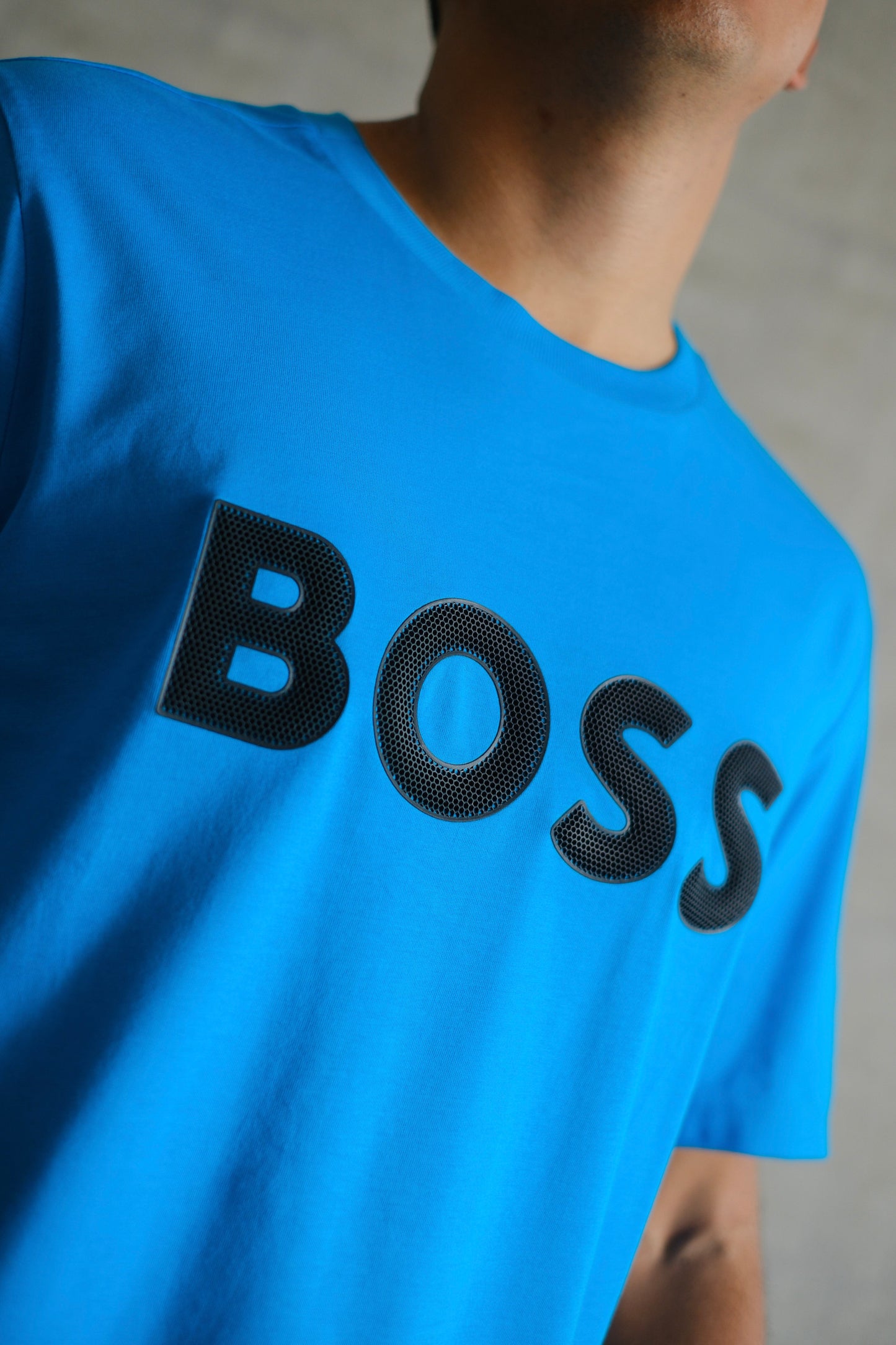 Camiseta HUG Azul Logo GEL 3D