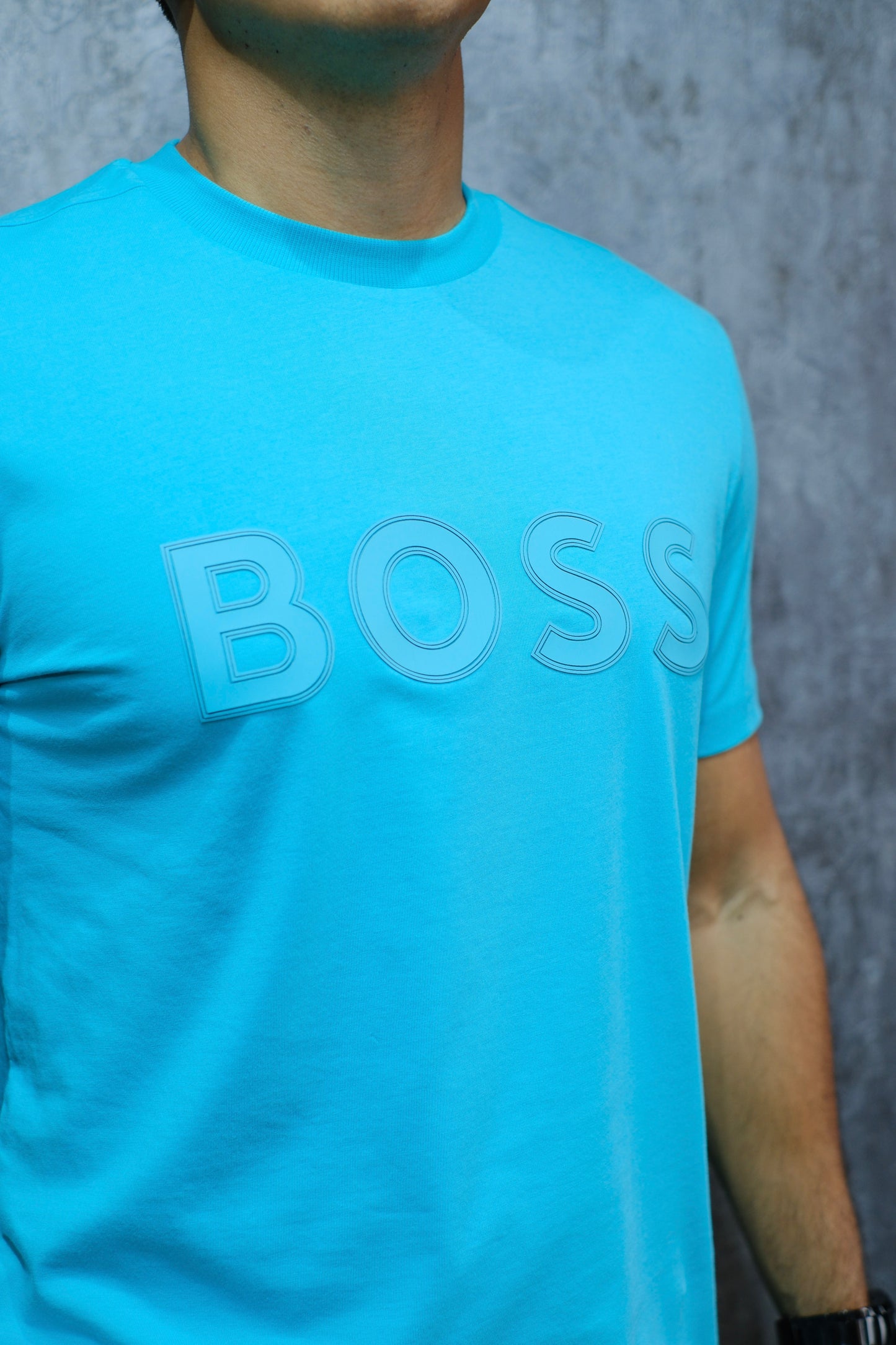 Camiseta HUG Azul Agua Marina