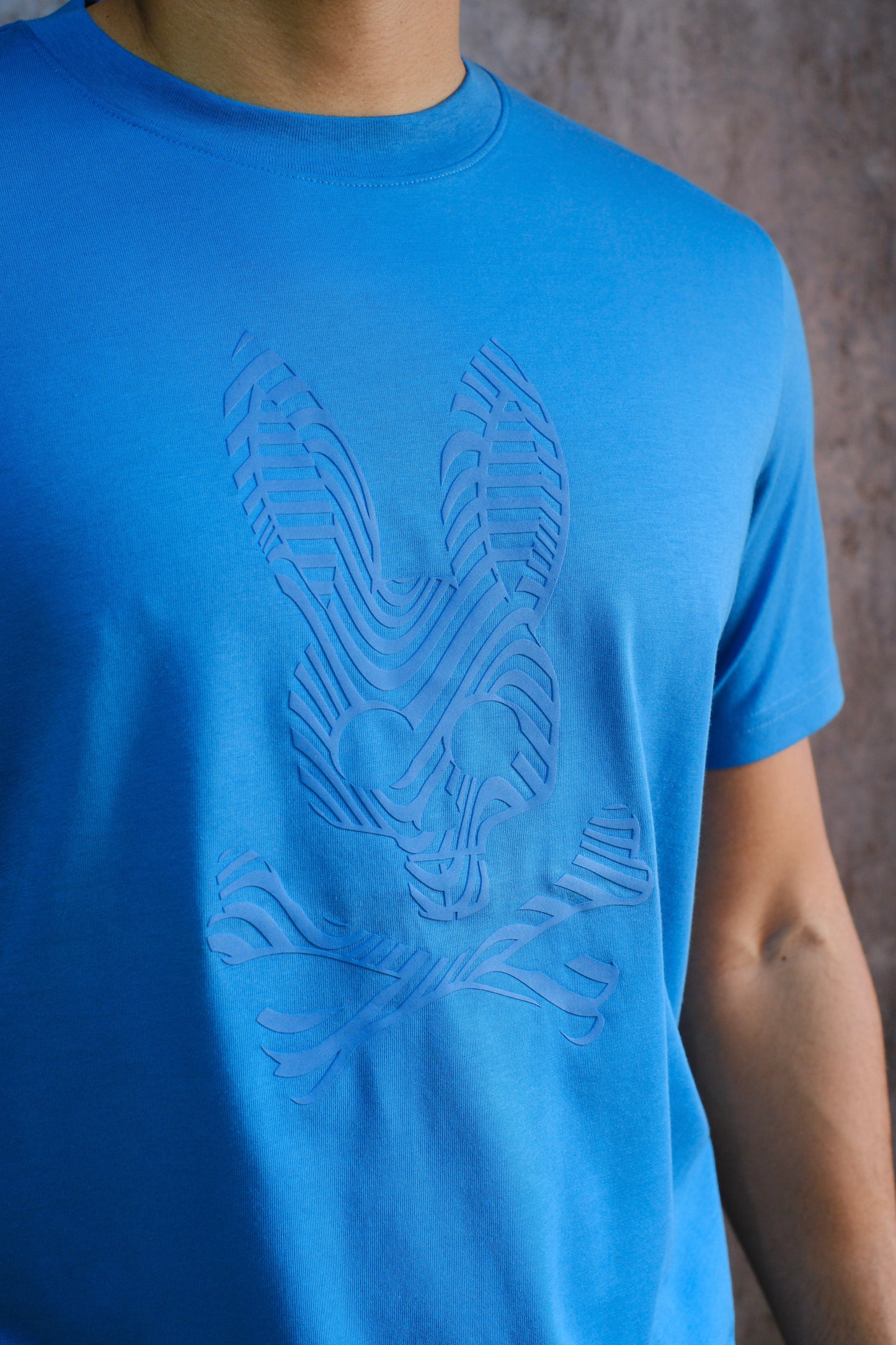 camiseta PSY Azul