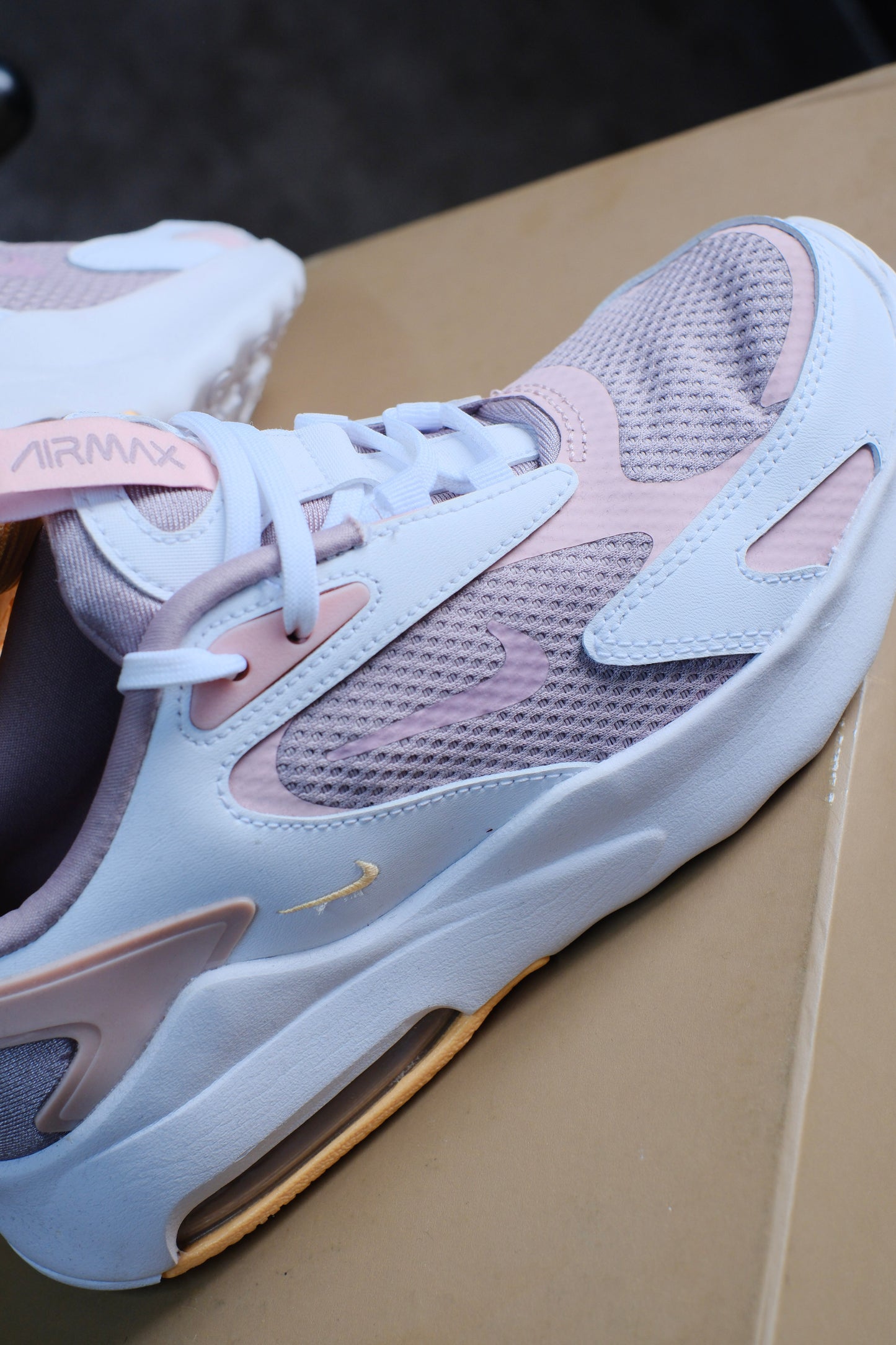 Tenis NIK Blancos Con Rosado