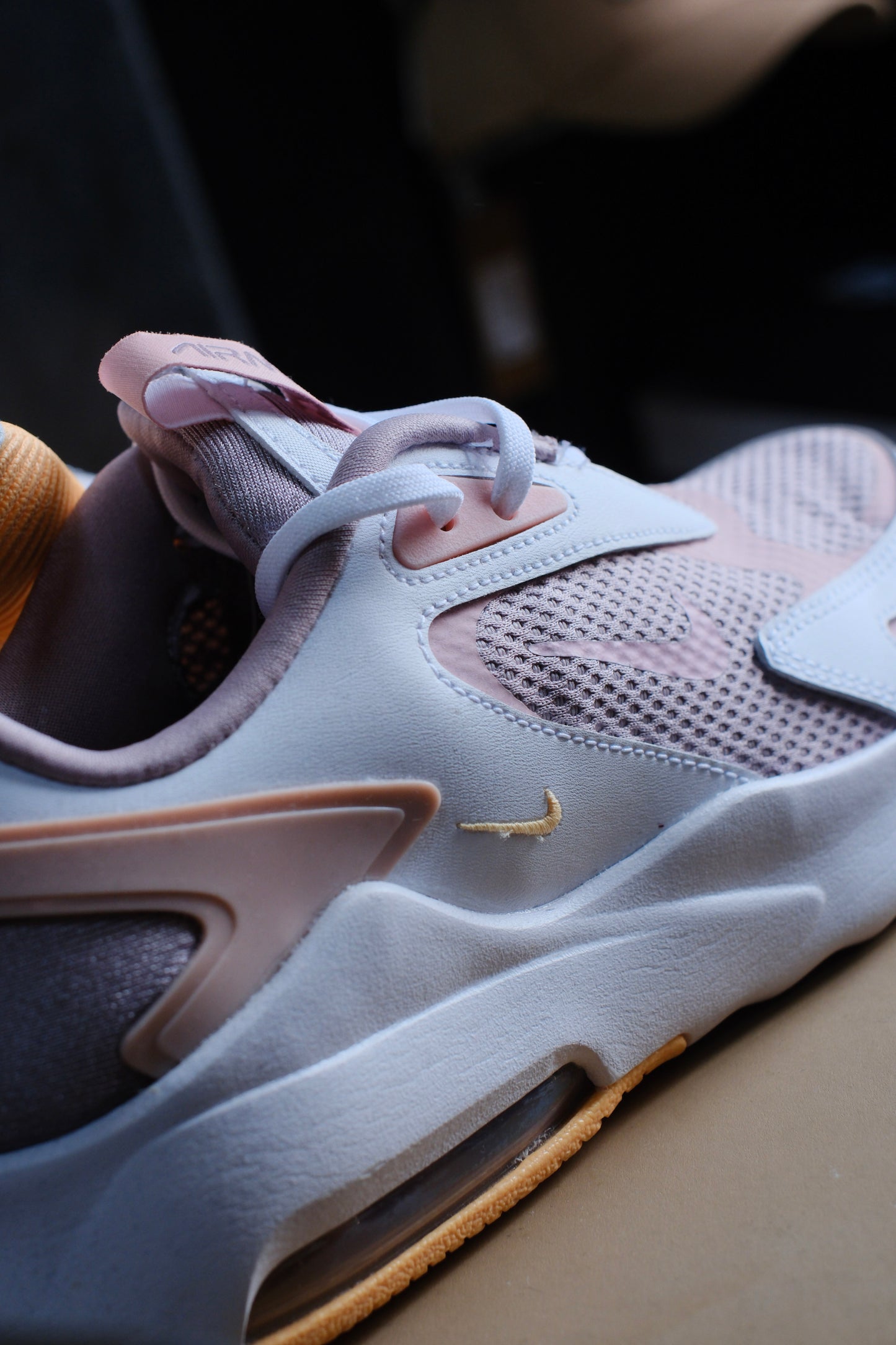 Tenis NIK Blancos Con Rosado