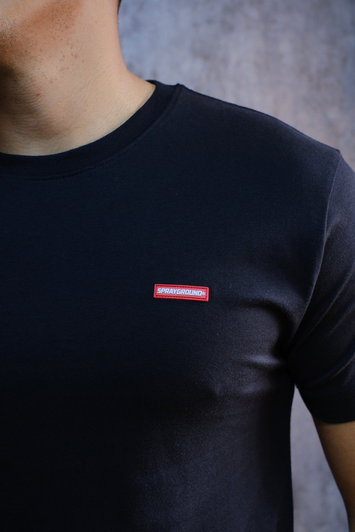 Camiseta SPR Negra Oso Gris