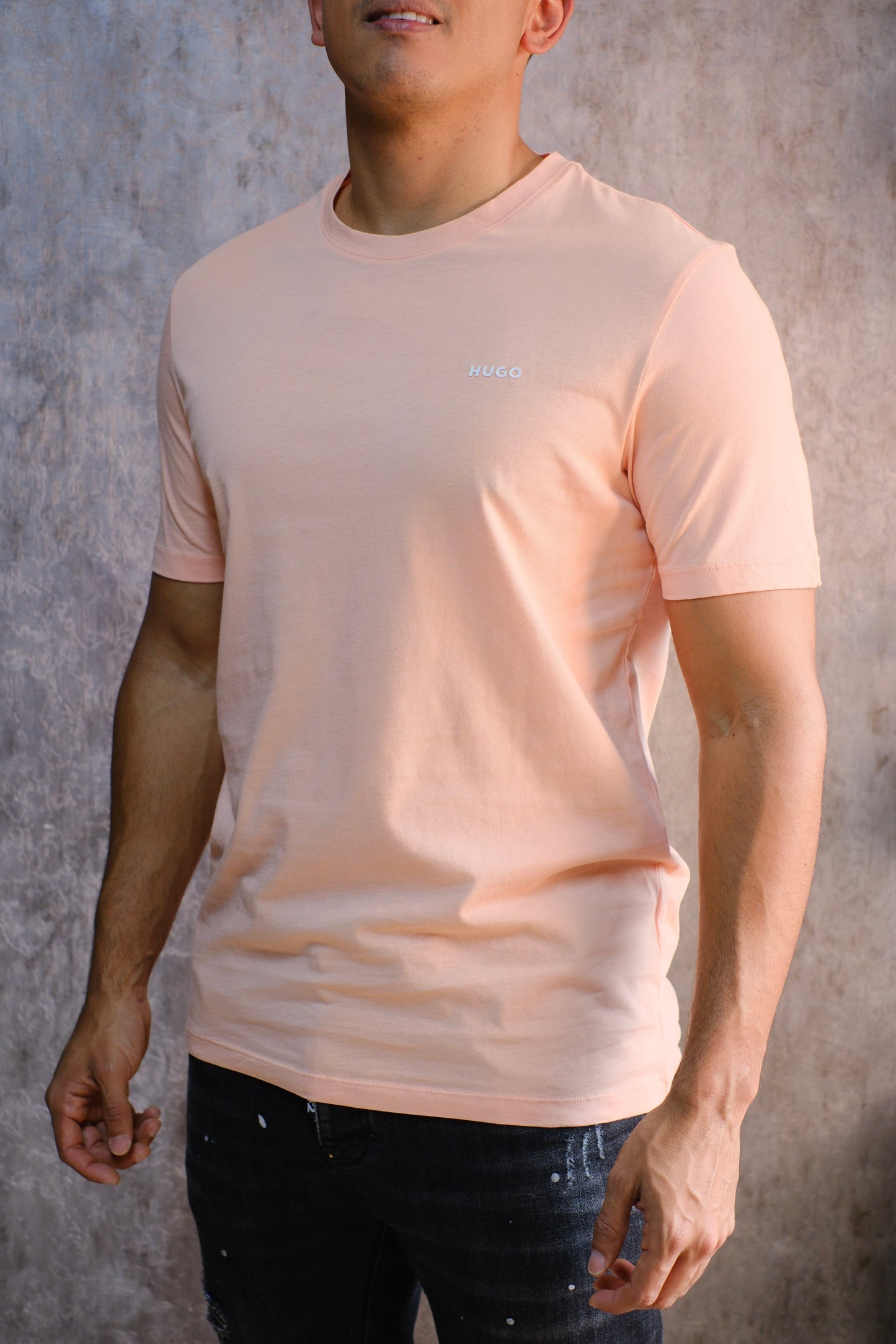 Camiseta HUG Salmón