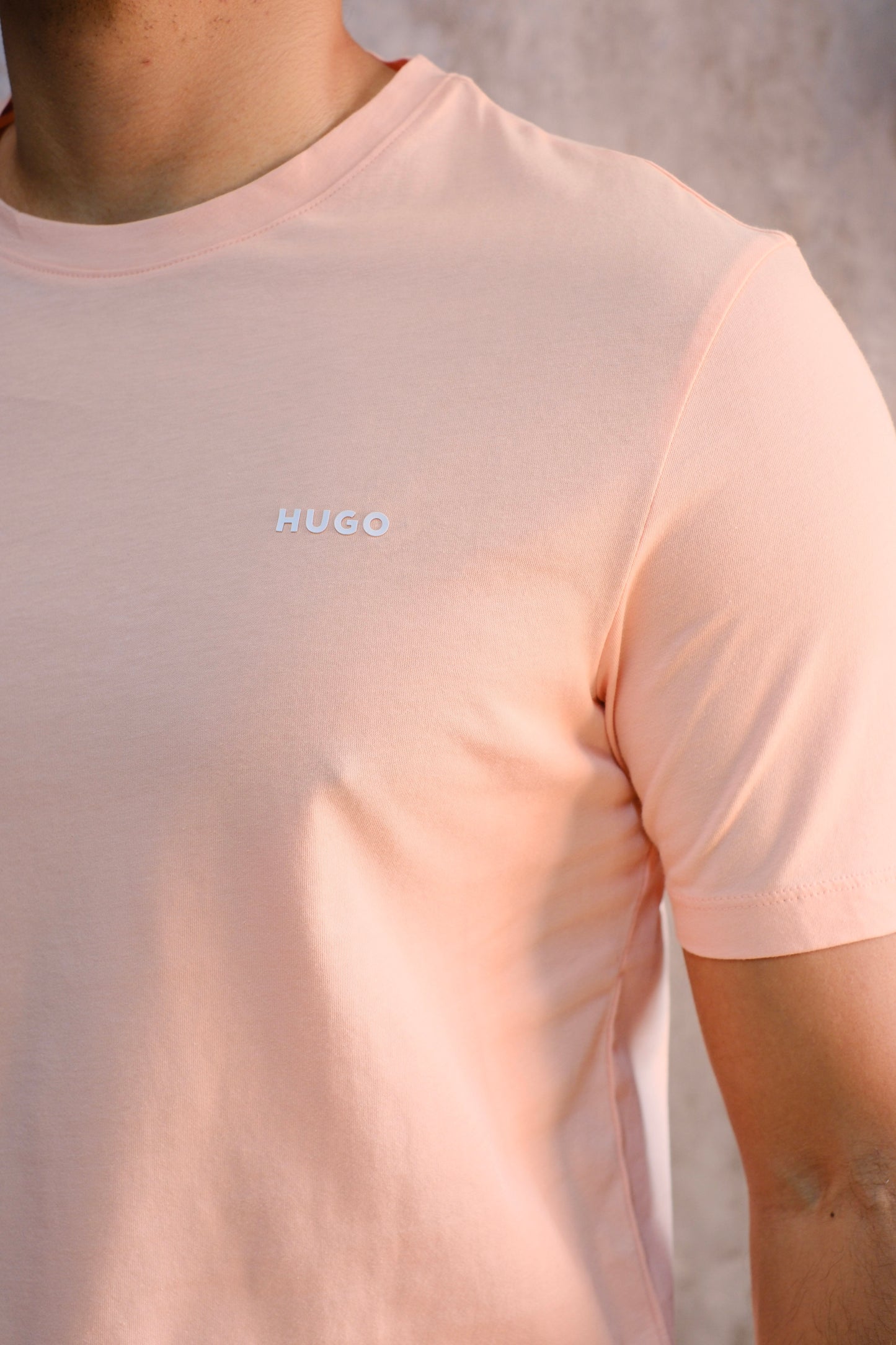 Camiseta HUG Salmón