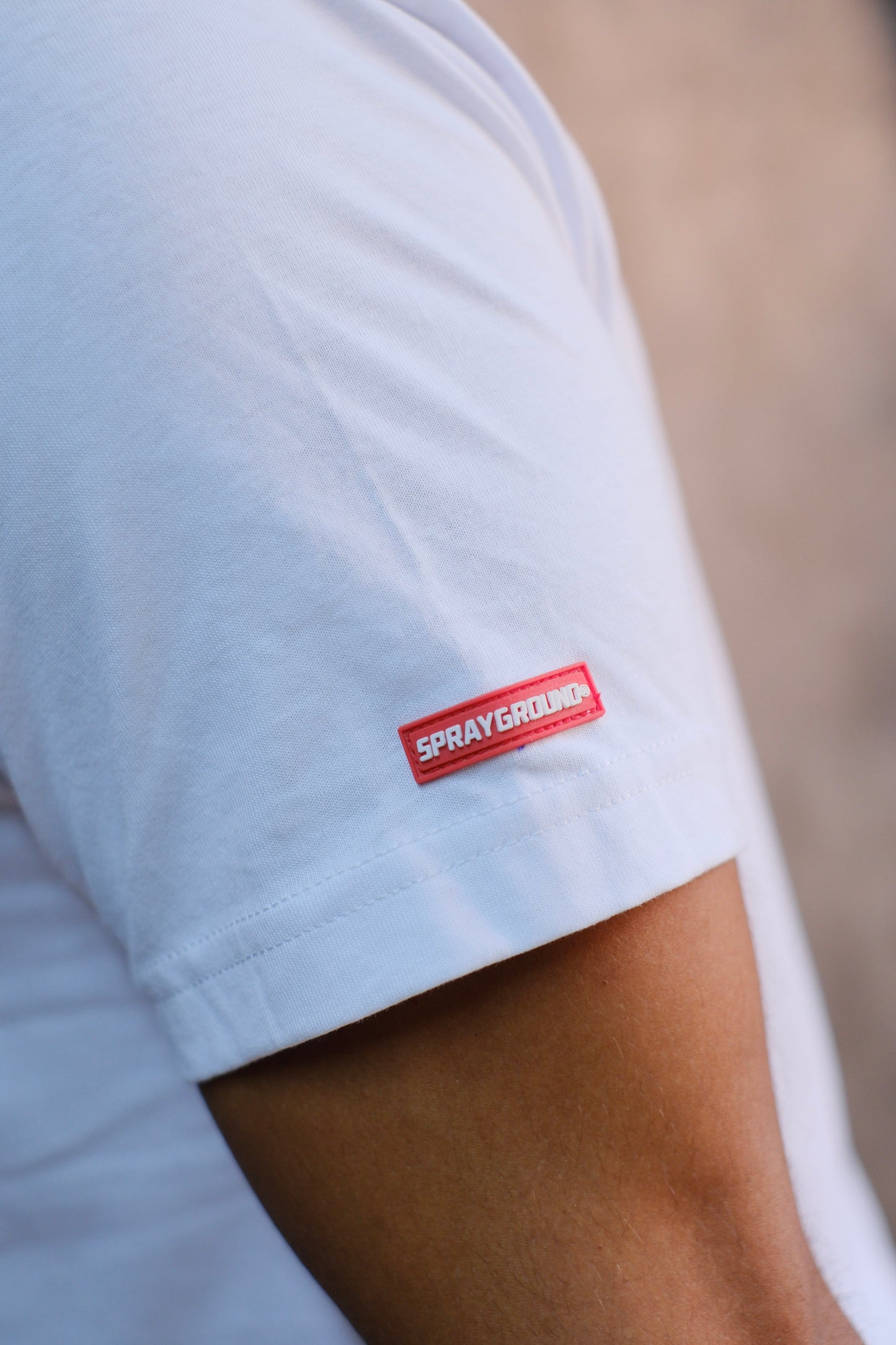 Camiseta SPR Blanca Logo Bordado