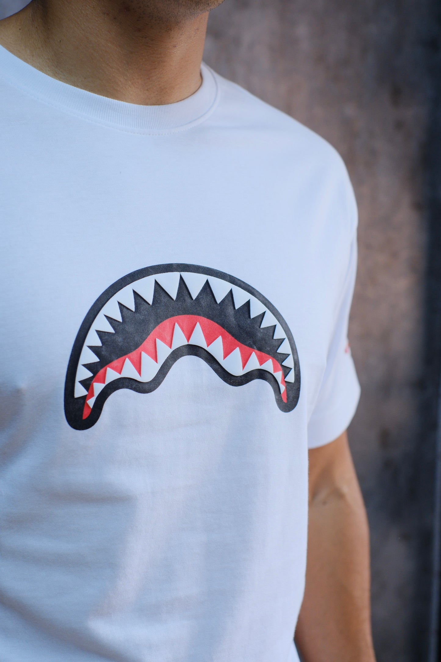 Camiseta SPR Blanca Logo Dientes