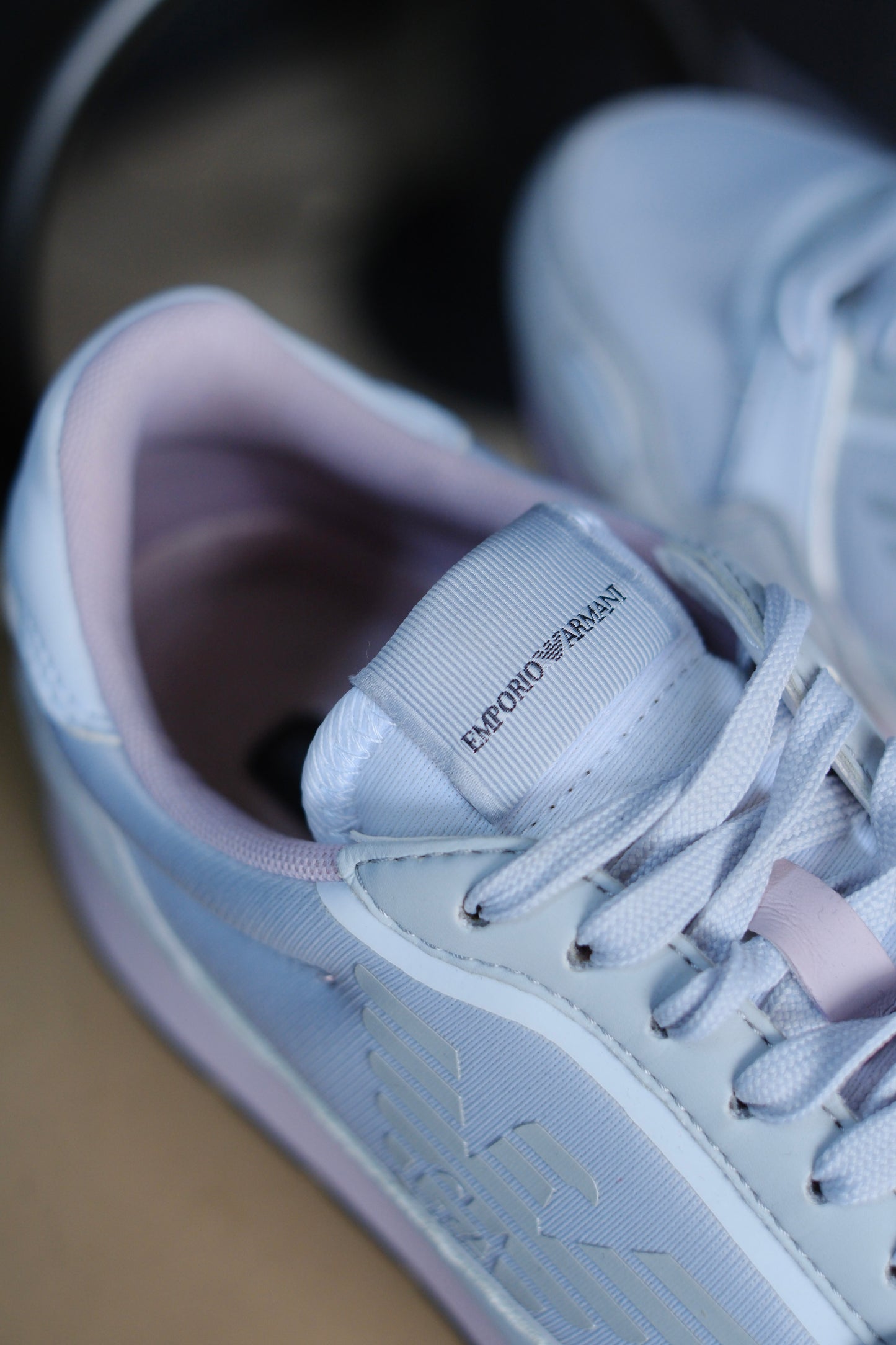Tenis EMP Blancos Con Rosado