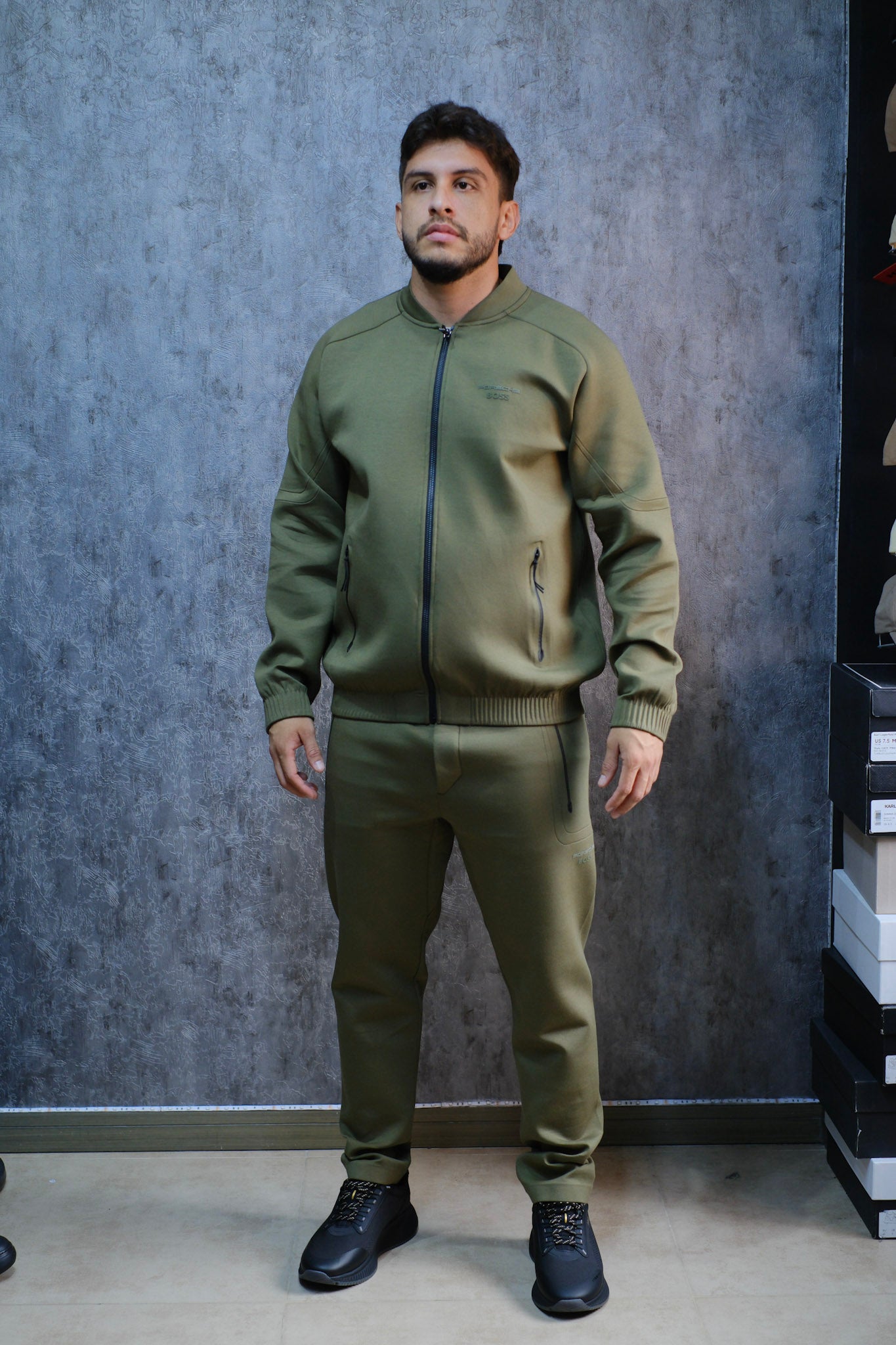 Sudadera HUG Porsche Verde