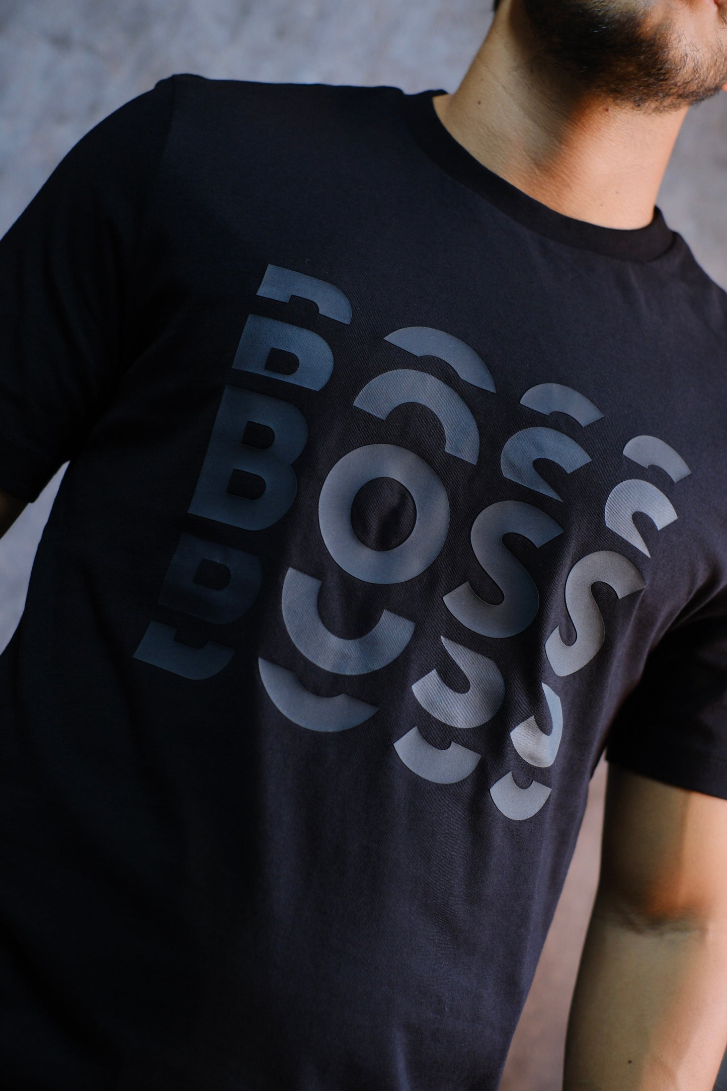 Camiseta HUG negra premium