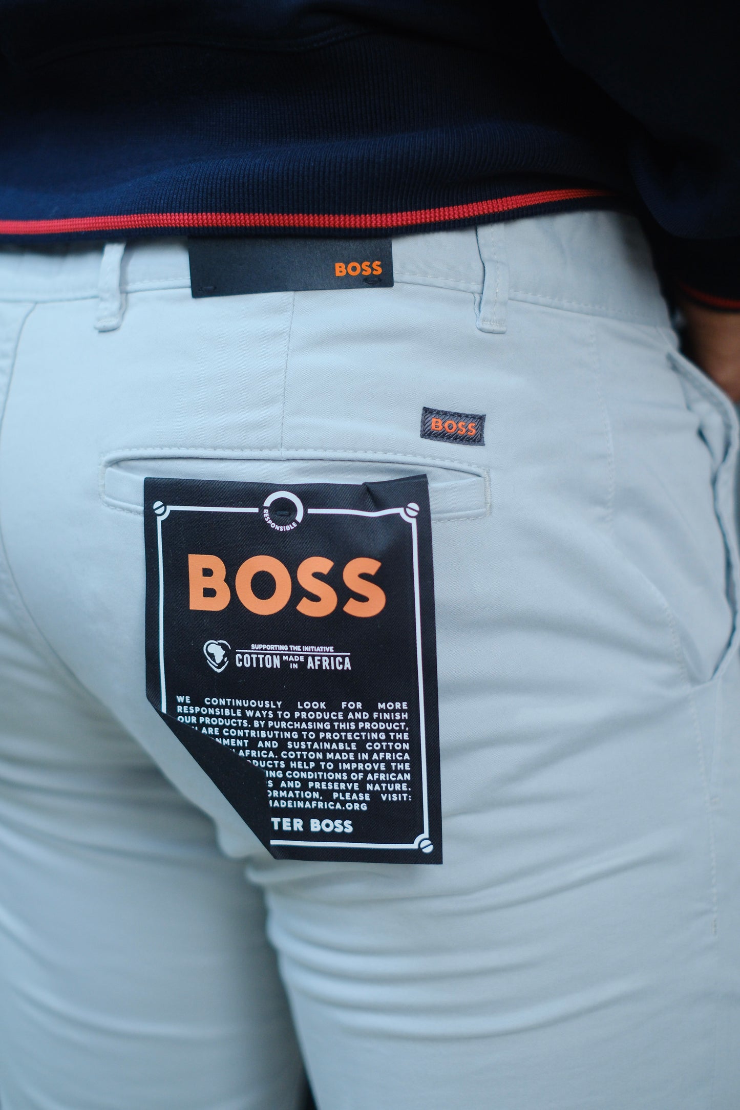 Pantalon Hug Azul Claro