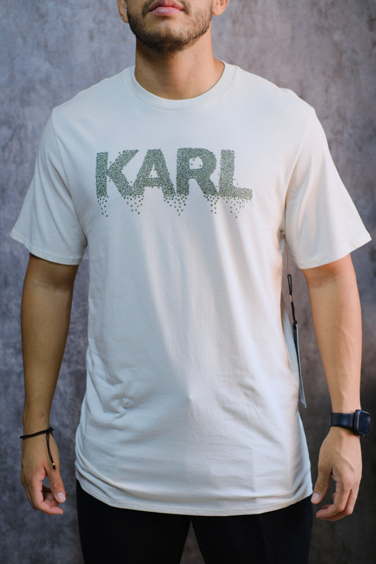 Camiseta KAR beige