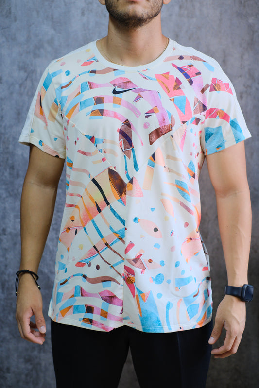 Camiseta NIK beige