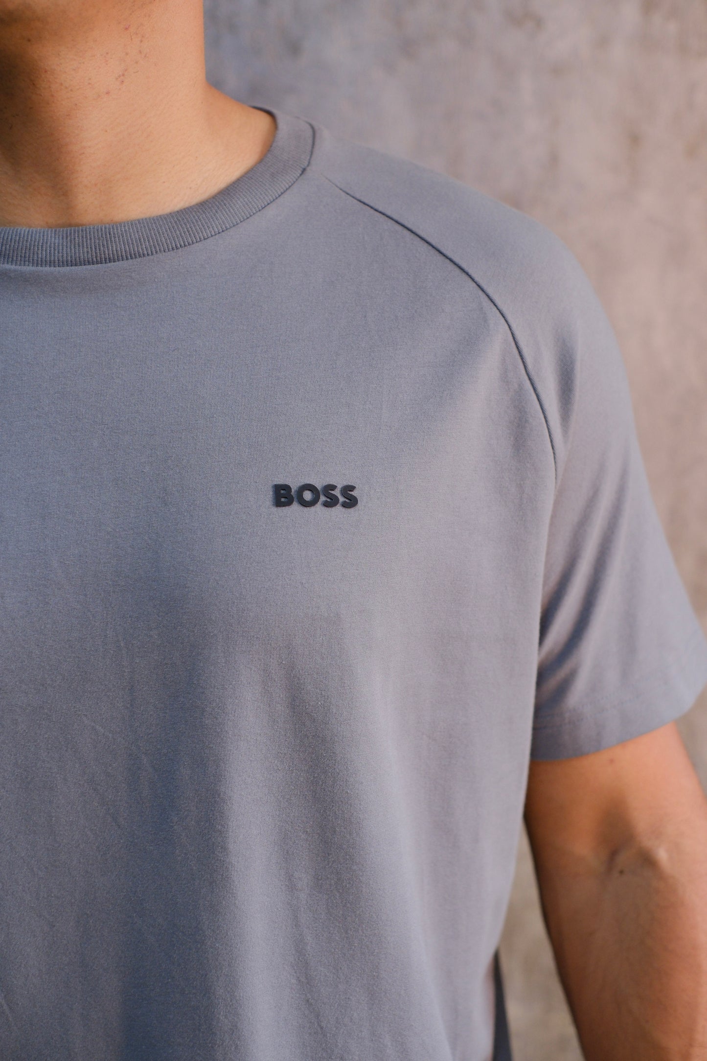 Camiseta HUG Gris Logo Trasero