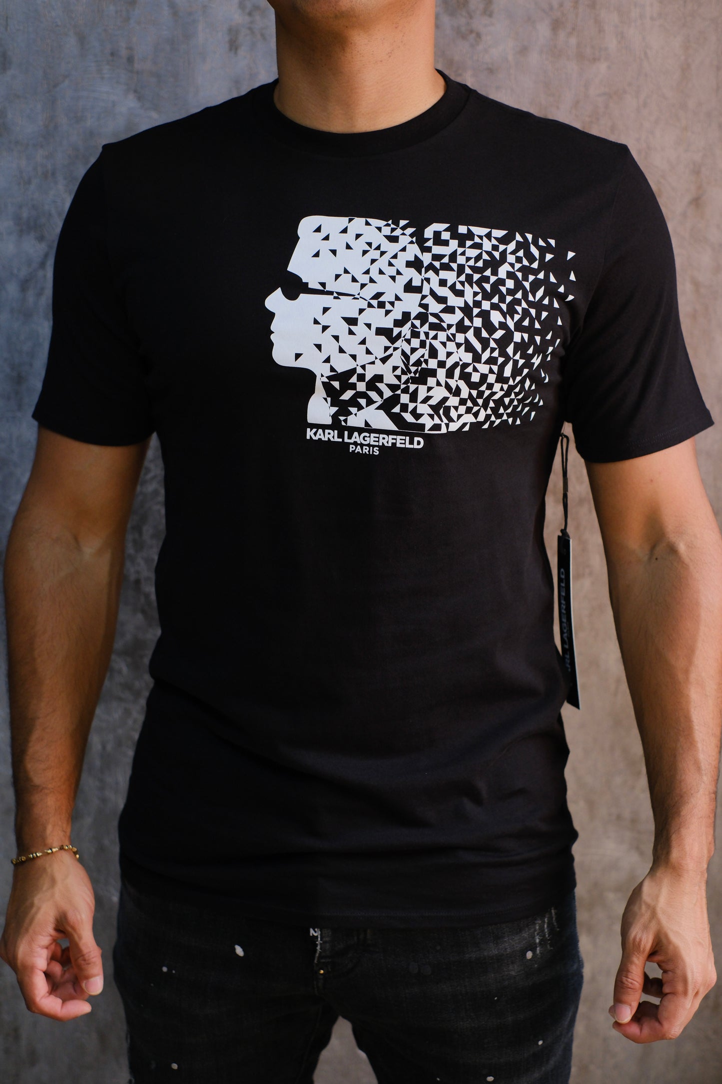 Camiseta KAR Negra Logo Difuminado