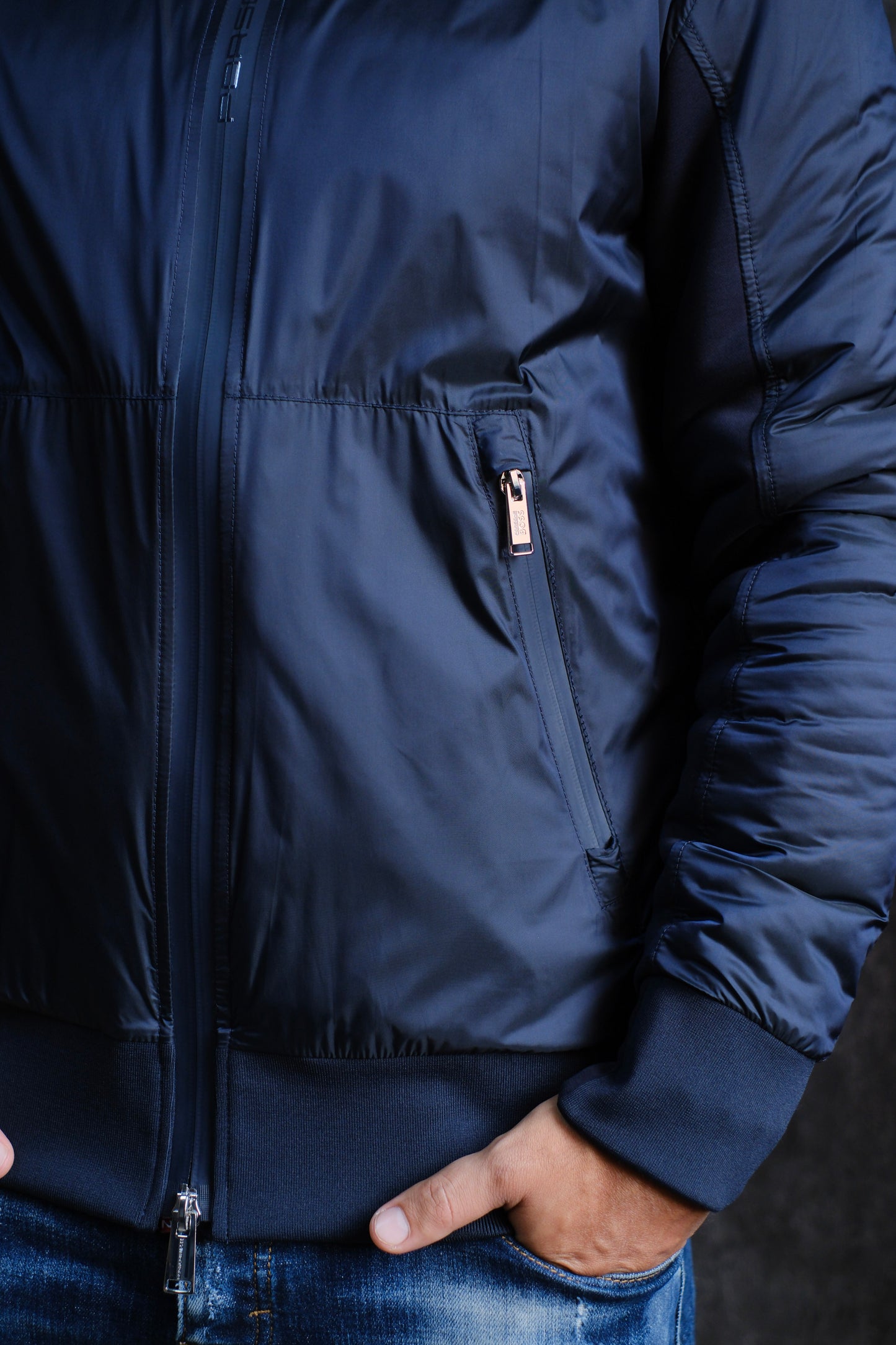 Chaqueta HUG Porsche azul