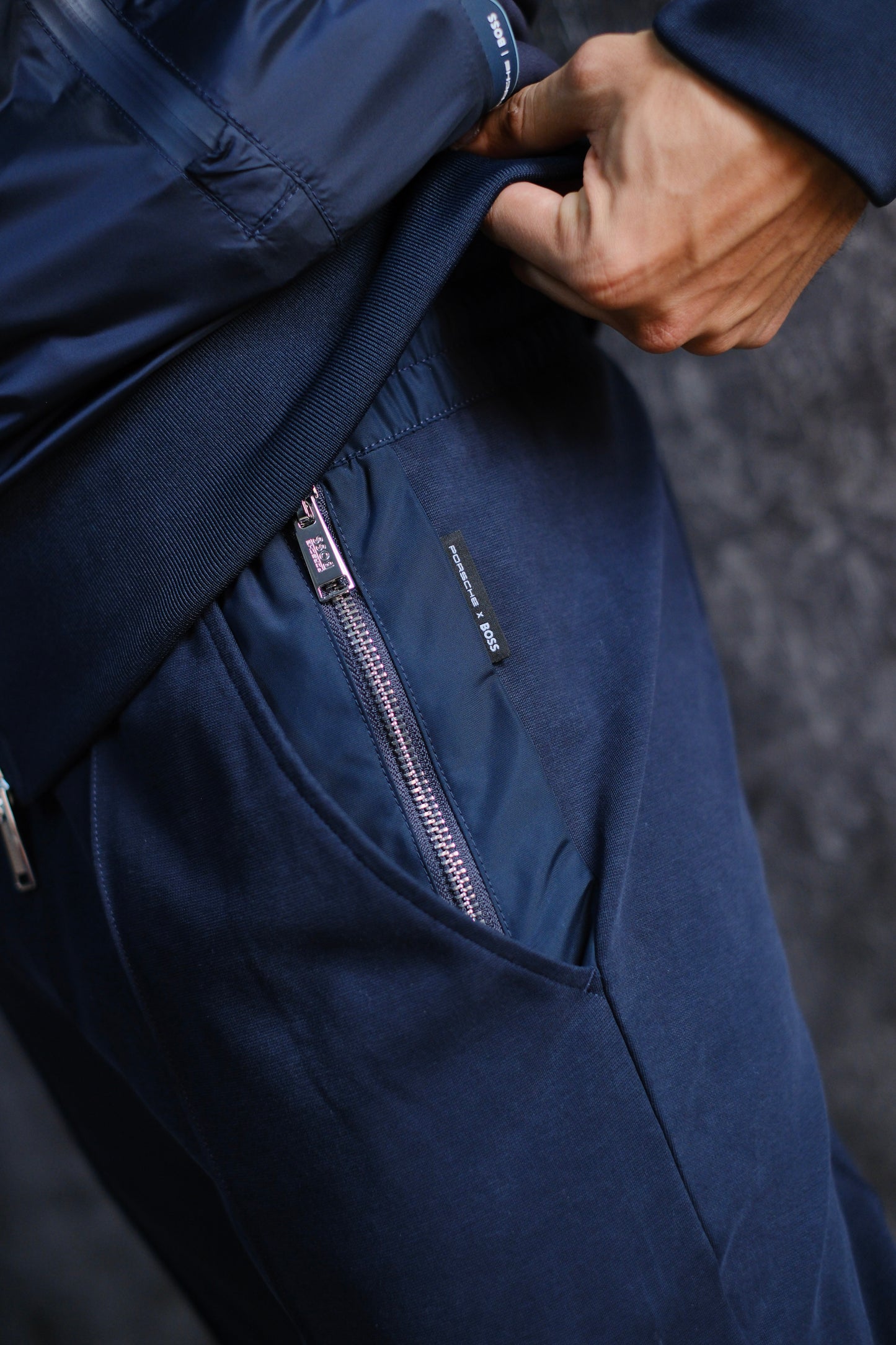 Sudadera HUG PORSCHE Azul