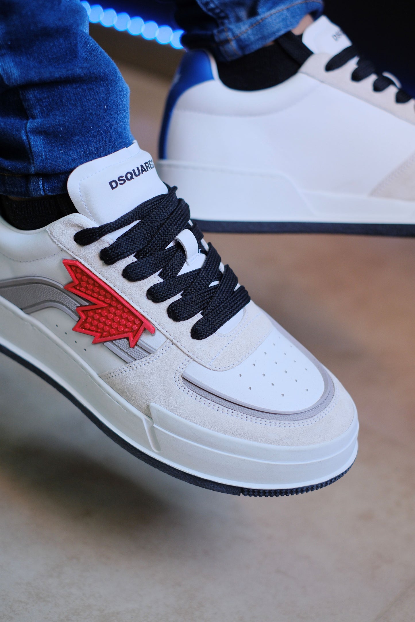 Tenis DSQ Blancos