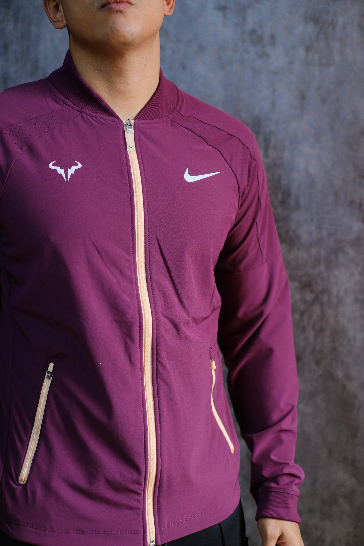 Chaqueta NIK morada