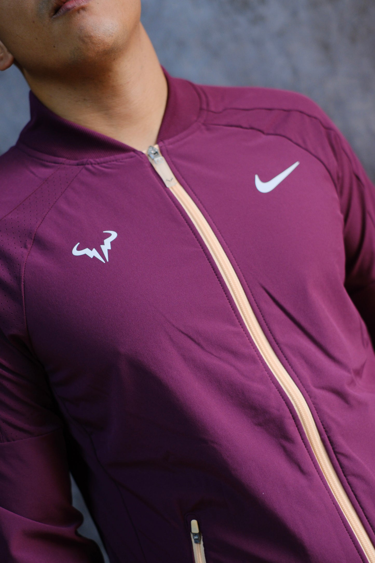 Chaqueta NIK morada