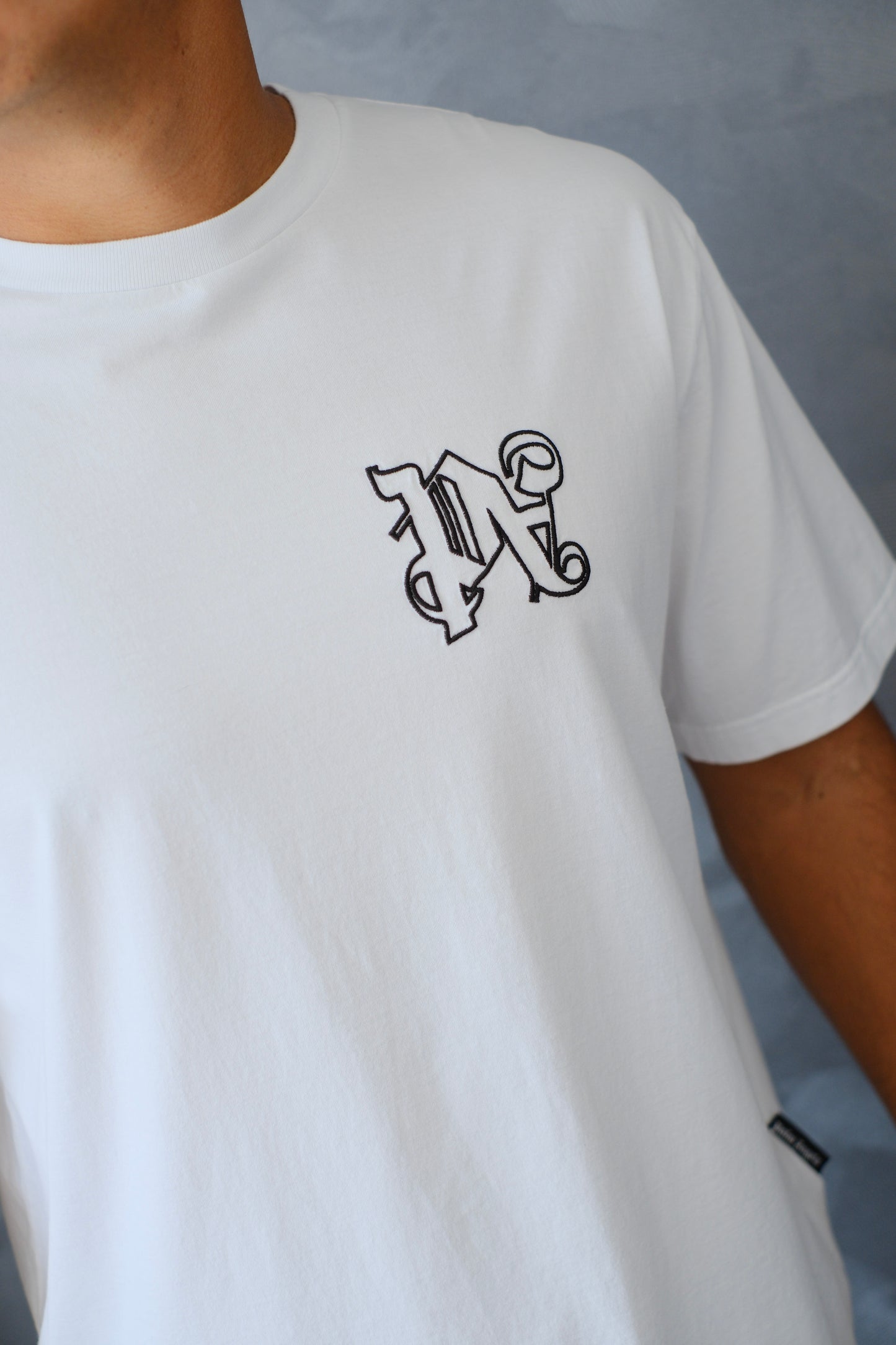 Camiseta PAL Blanca Logo Negro