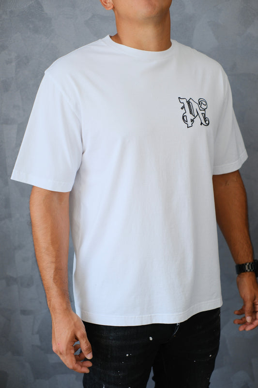Camiseta PAL Blanca Logo Negro