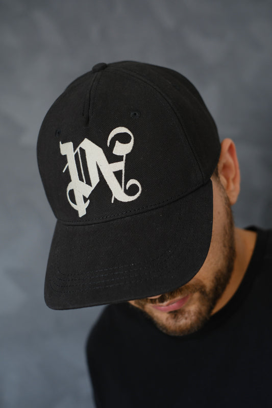 Gorra PAL Negra Logo Blanco