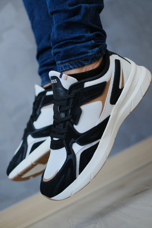 Tenis HUG Blancos Lineas Negras