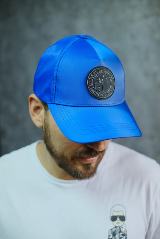 Gorra KAR Azul Logo Negro