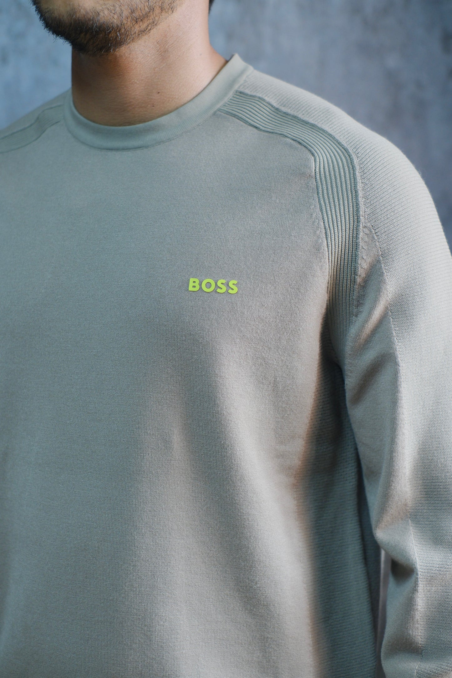 Buso HUG beige logo