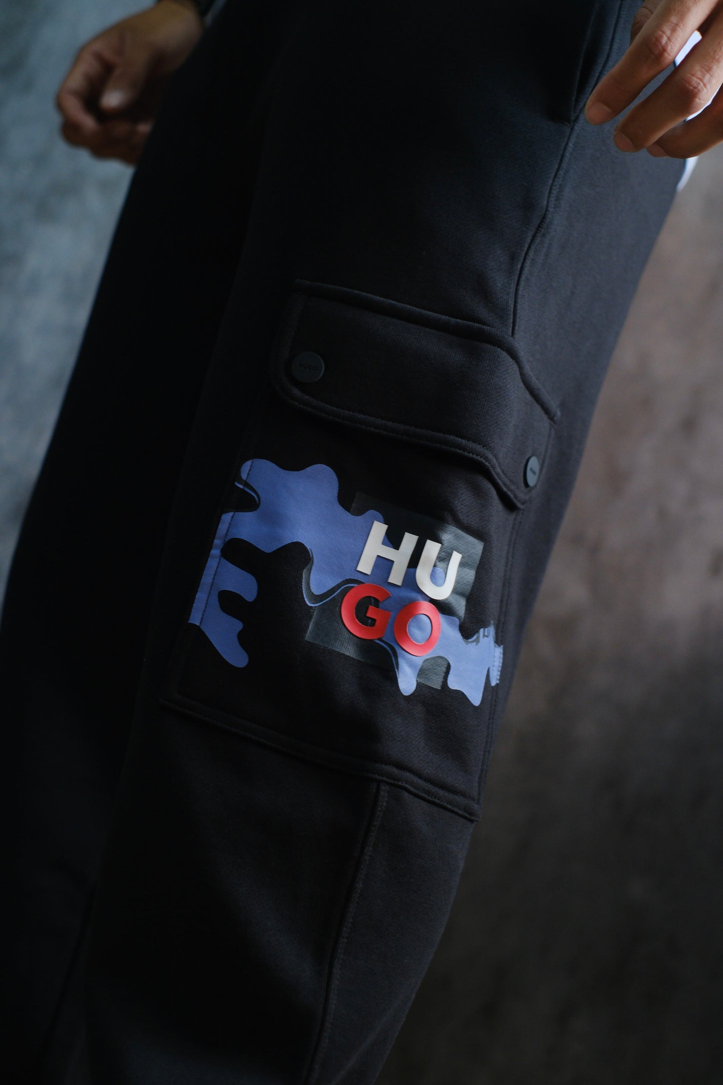Sudadera HUG negra