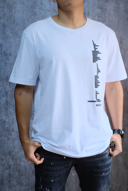 Camiseta HUG Blanca Logo Negro