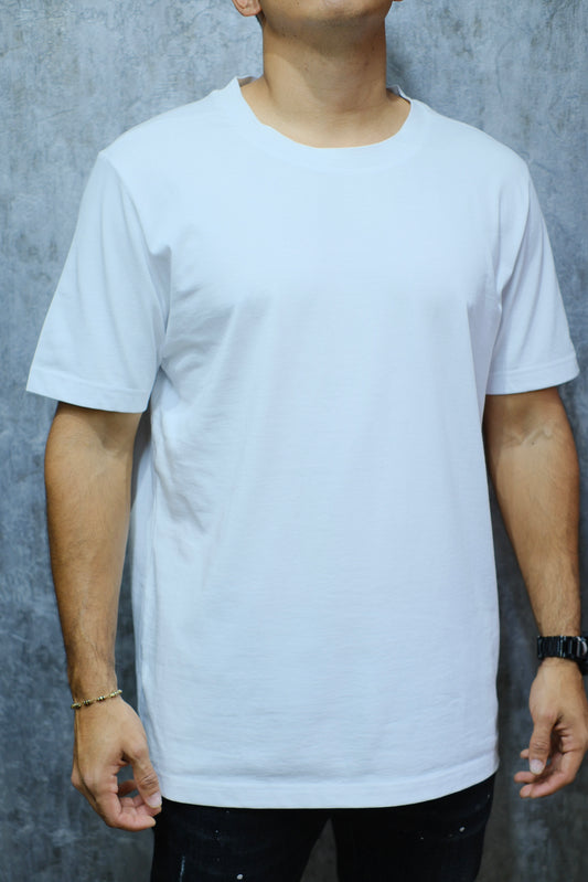 Camiseta HUG blanca logo cuello