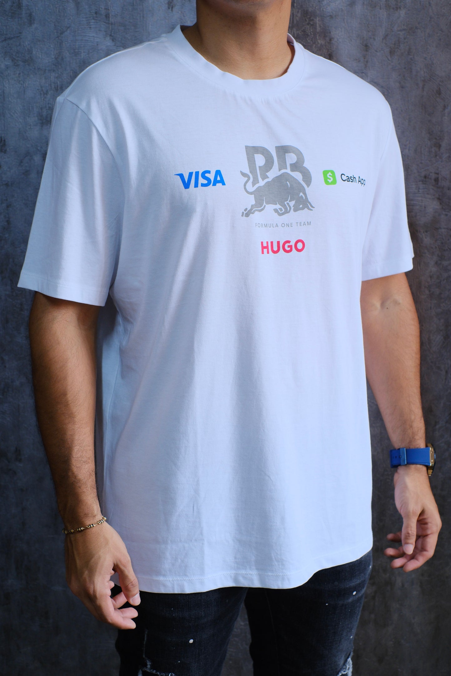 Camiseta HUG RB Blanca