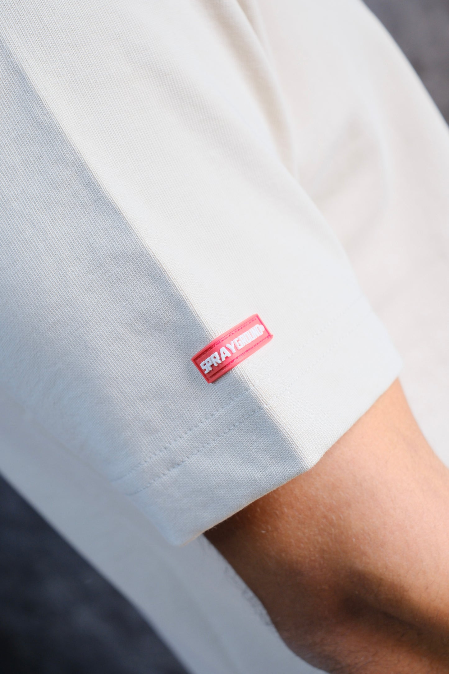 Camiseta SPR Beige Logo Pequeño