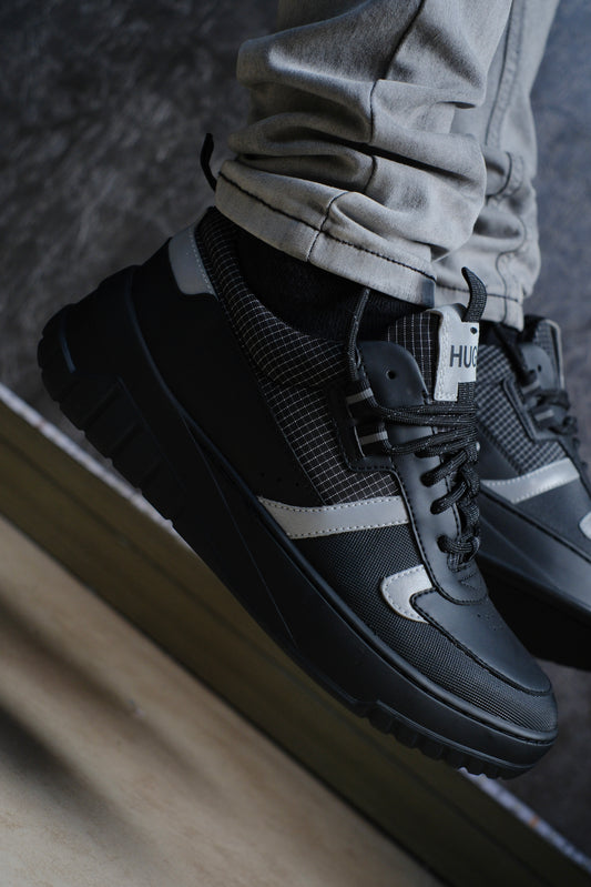 Tenis HUG Negros Con Gris