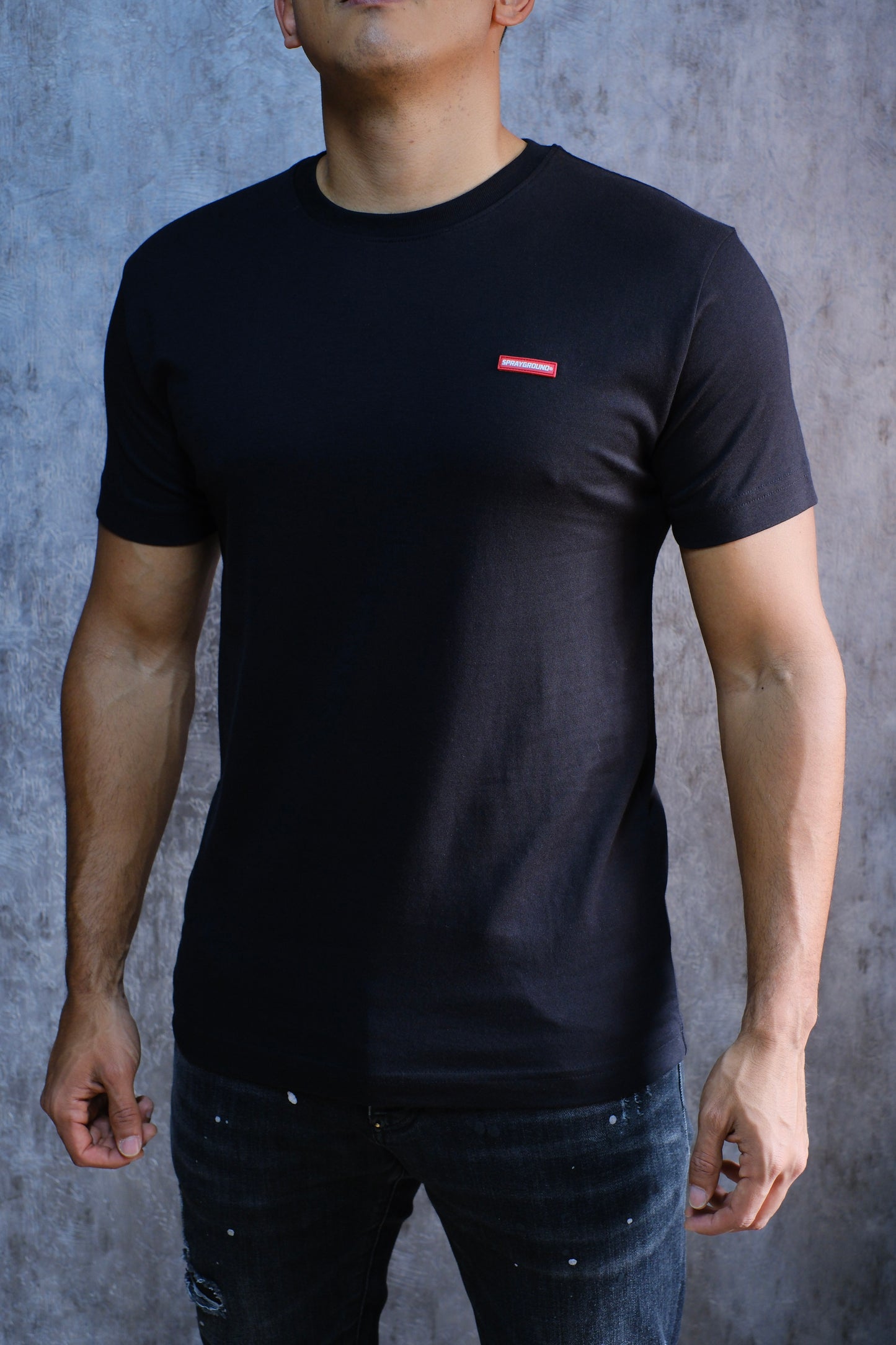 Camiseta SPR Negra Oso Gris