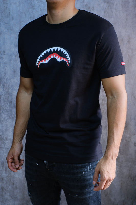 Camiseta SPR Negra Dientes