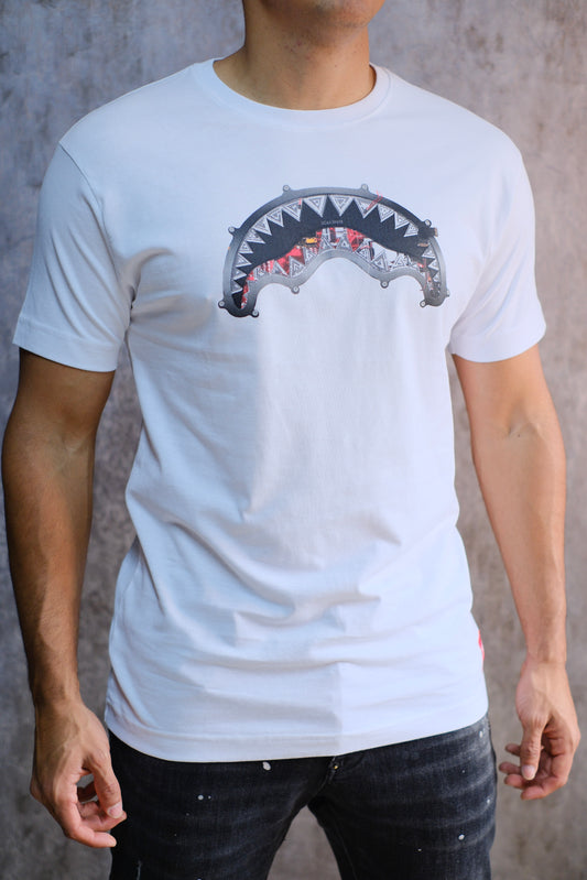 Camiseta SPR Blanca Logo Dientes