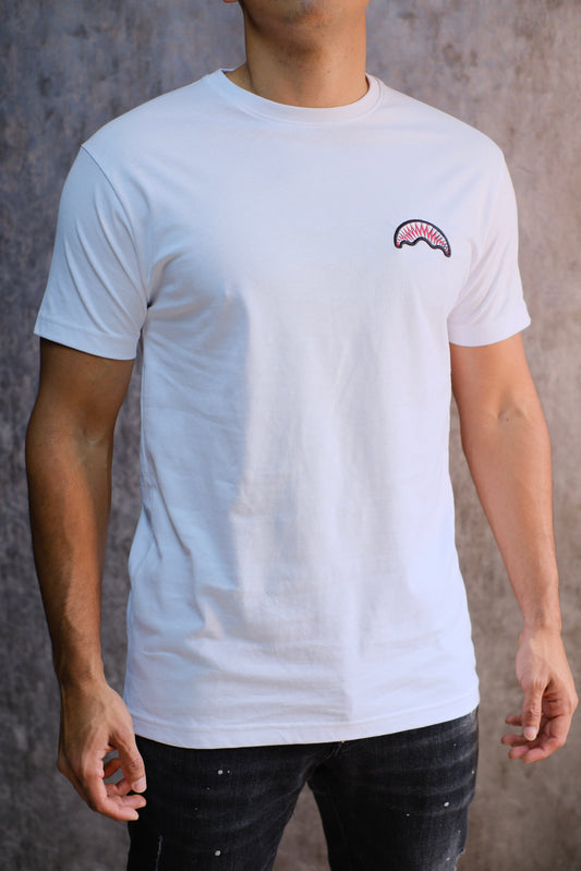 Camiseta SPR Blanca Logo Bordado