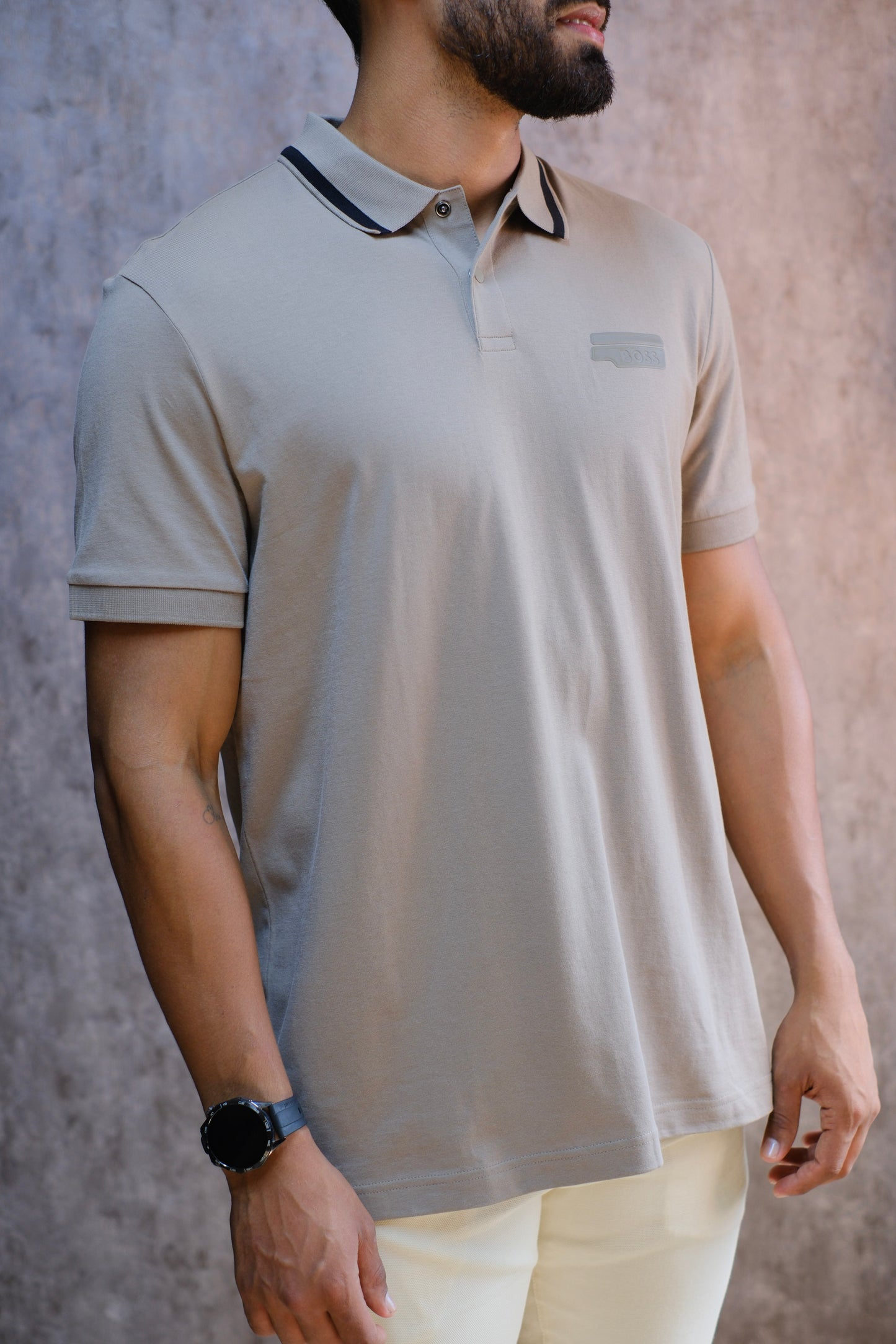 Polo HUG Beige