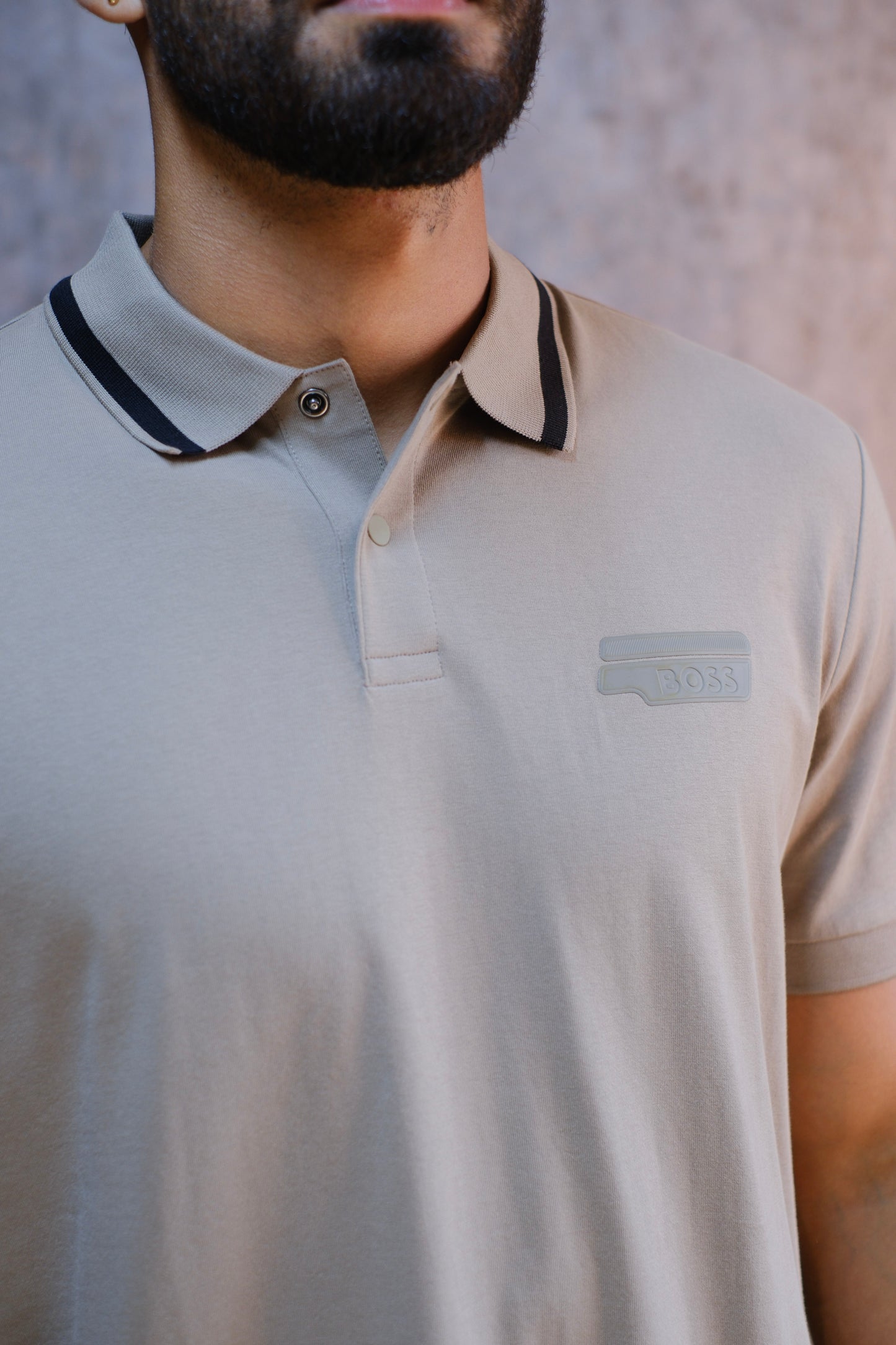 Polo HUG Beige