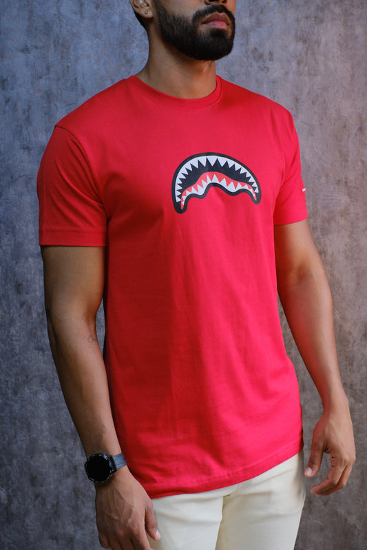 camiseta SPR Roja Logo Dientes