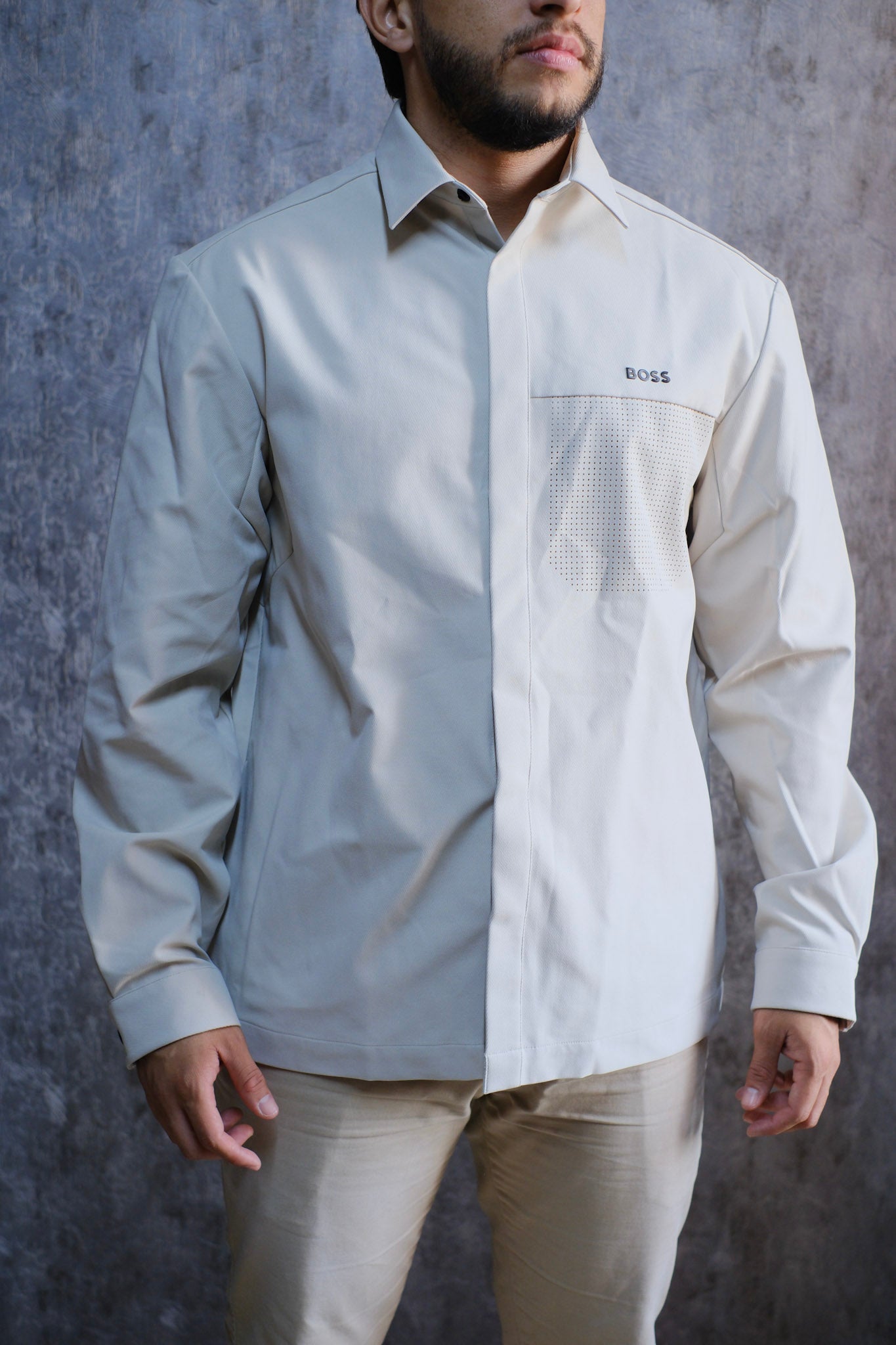 Chaqueta HUG Beige 2026