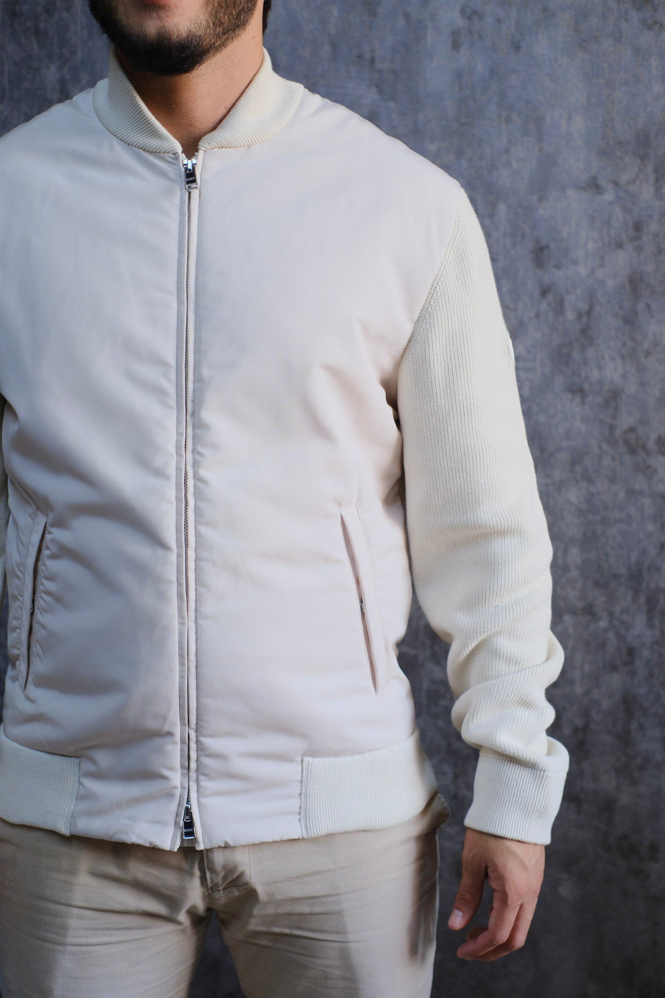 Chaqueta HUG Beige 2026