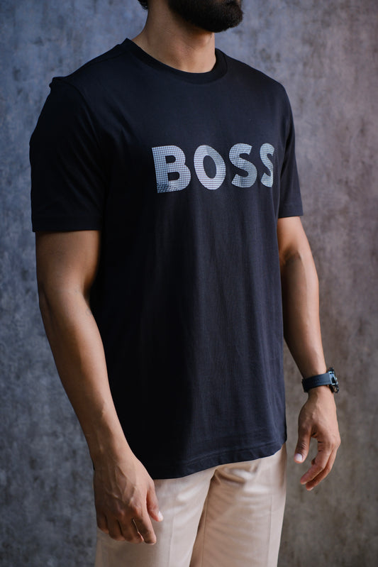 CAMISETA HUG NEGRA