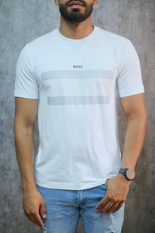 Camiseta HUG Blanca Logo Negro